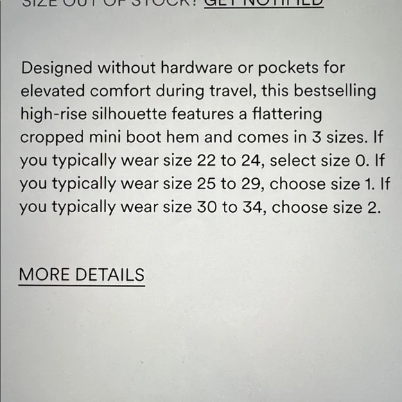 Frame High Rise Jetset Black Mini Boot Jeans - Picture 5 of 5